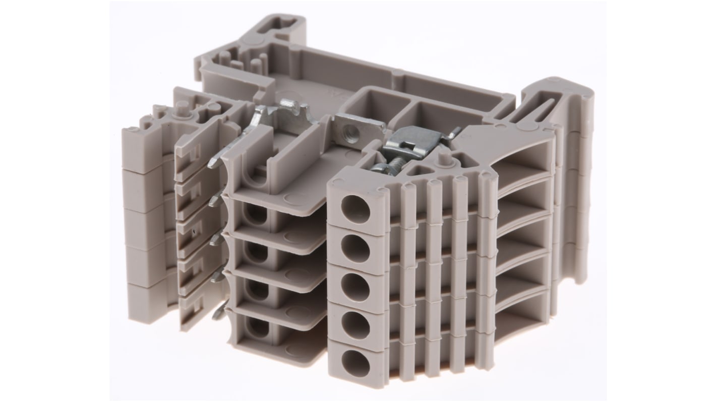 Weidmüller 1-Contact Interface Module, Clamping Yoke Connector, DIN Rail Mount, 16A