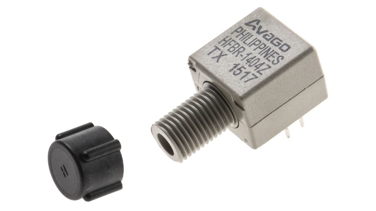 Broadcom LWL-Sender, 820nm, 1.3ns, Fallzeit 3.08ns, 0.823ns Durchsteckmontage 8-polig 27.2 x 12.7 x 10.2mm