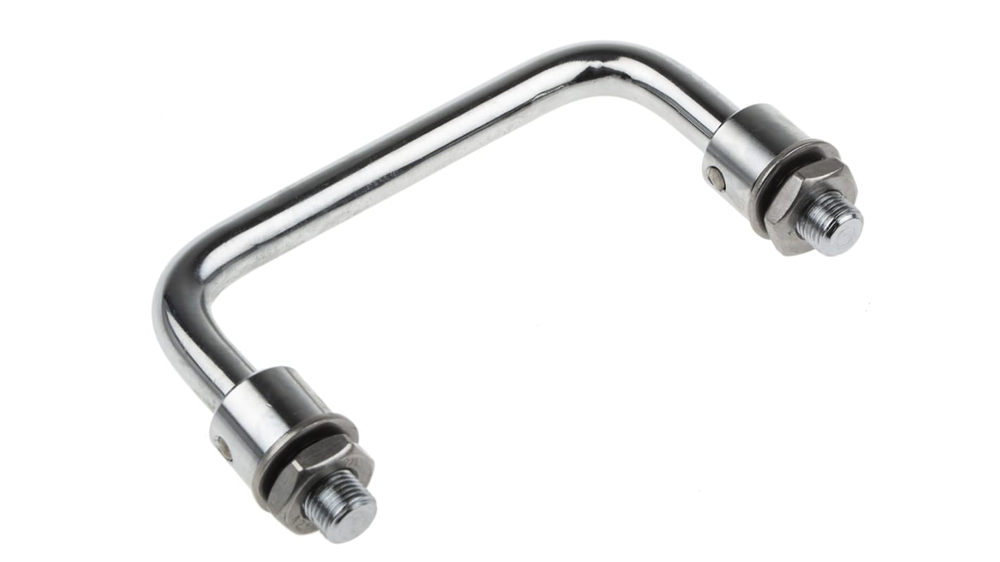 RS PRO Tragegriff Stahl Umklappbar Federbelastet, 116 x 42mm