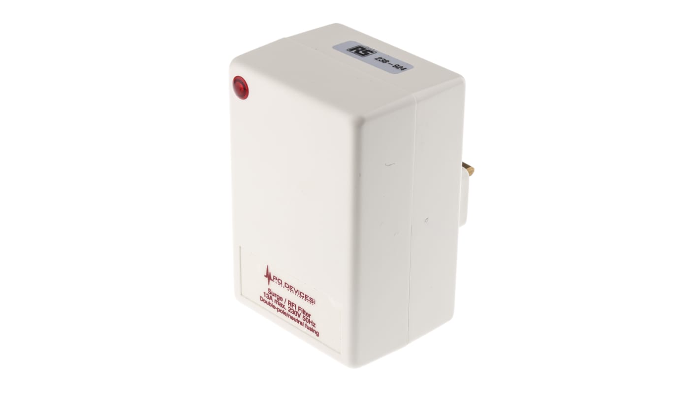 TE Connectivity, FP Surge Suppressor Unit 250 V ac Maximum Voltage Rating 13.5kA Maximum Surge Current Mains Protector