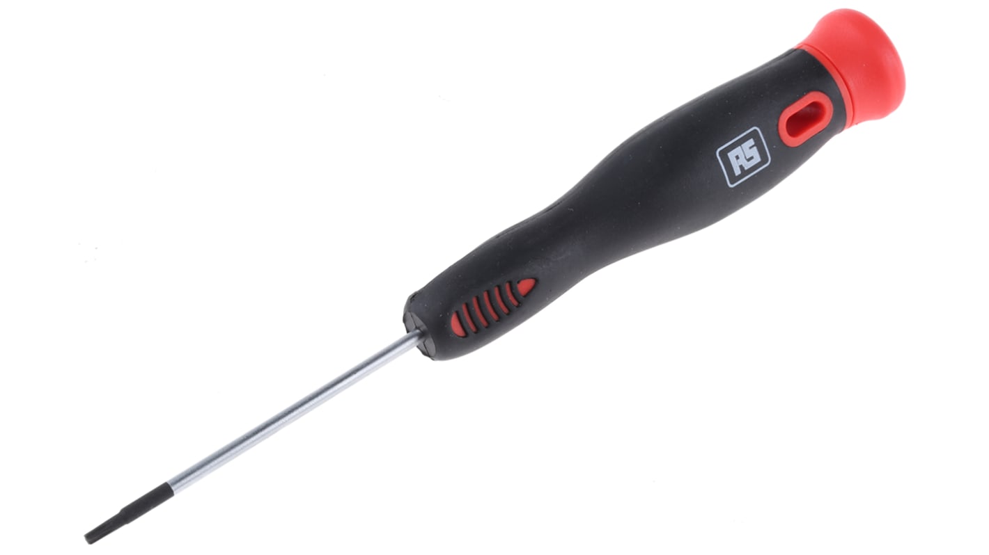 RS PRO Torx Precision Screwdriver, T7 Tip, 60 mm Blade, 170 mm Overall