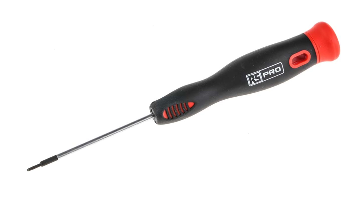 RS PRO Torx Precision Screwdriver, T4 Tip, 60 mm Blade, 170 mm Overall