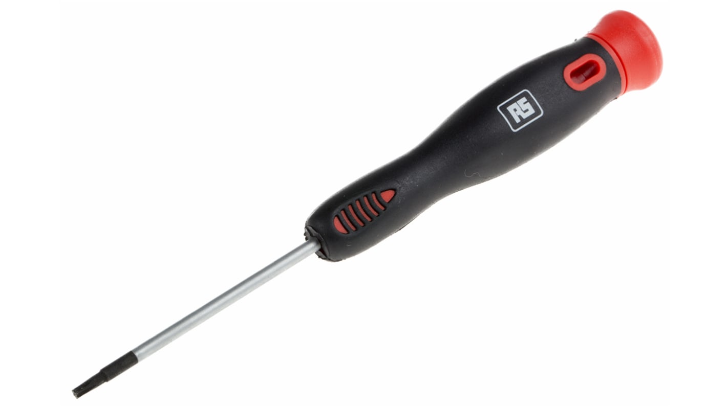 RS PRO Torx Precision Screwdriver, T9 Tip, 60 mm Blade, 170 mm Overall