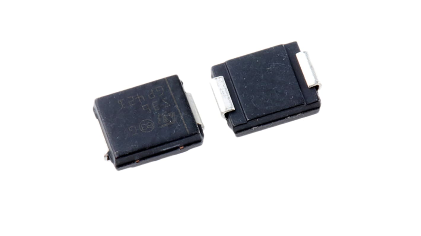 STMicroelectronics SMD Schottky Diode, 60V / 3A, 2-Pin DO-214AB (SMC)