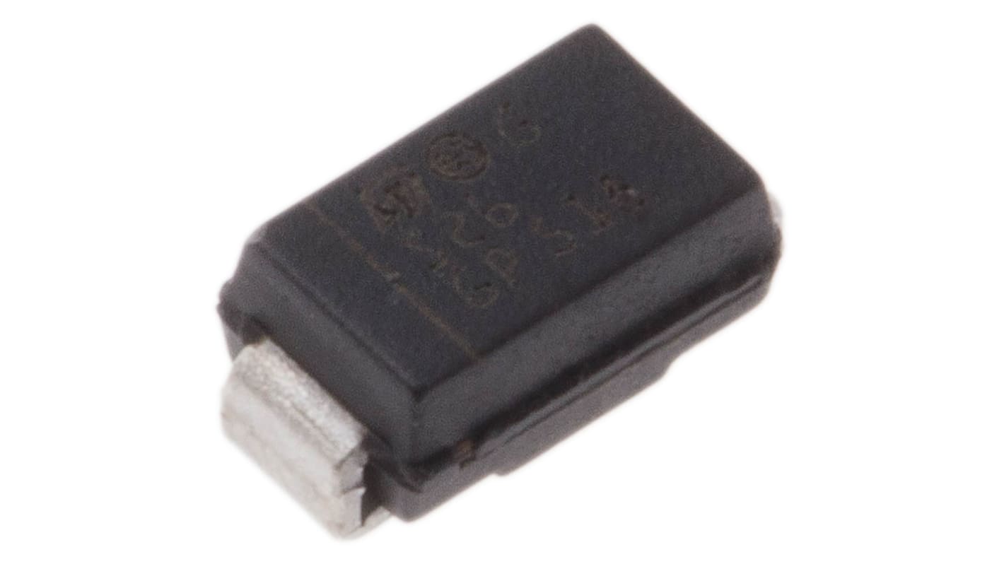 Diodo STMicroelectronics, Montaggio superficiale, 2A, 60V, DO-214AC (SMA), Raddrizzatore Schottky