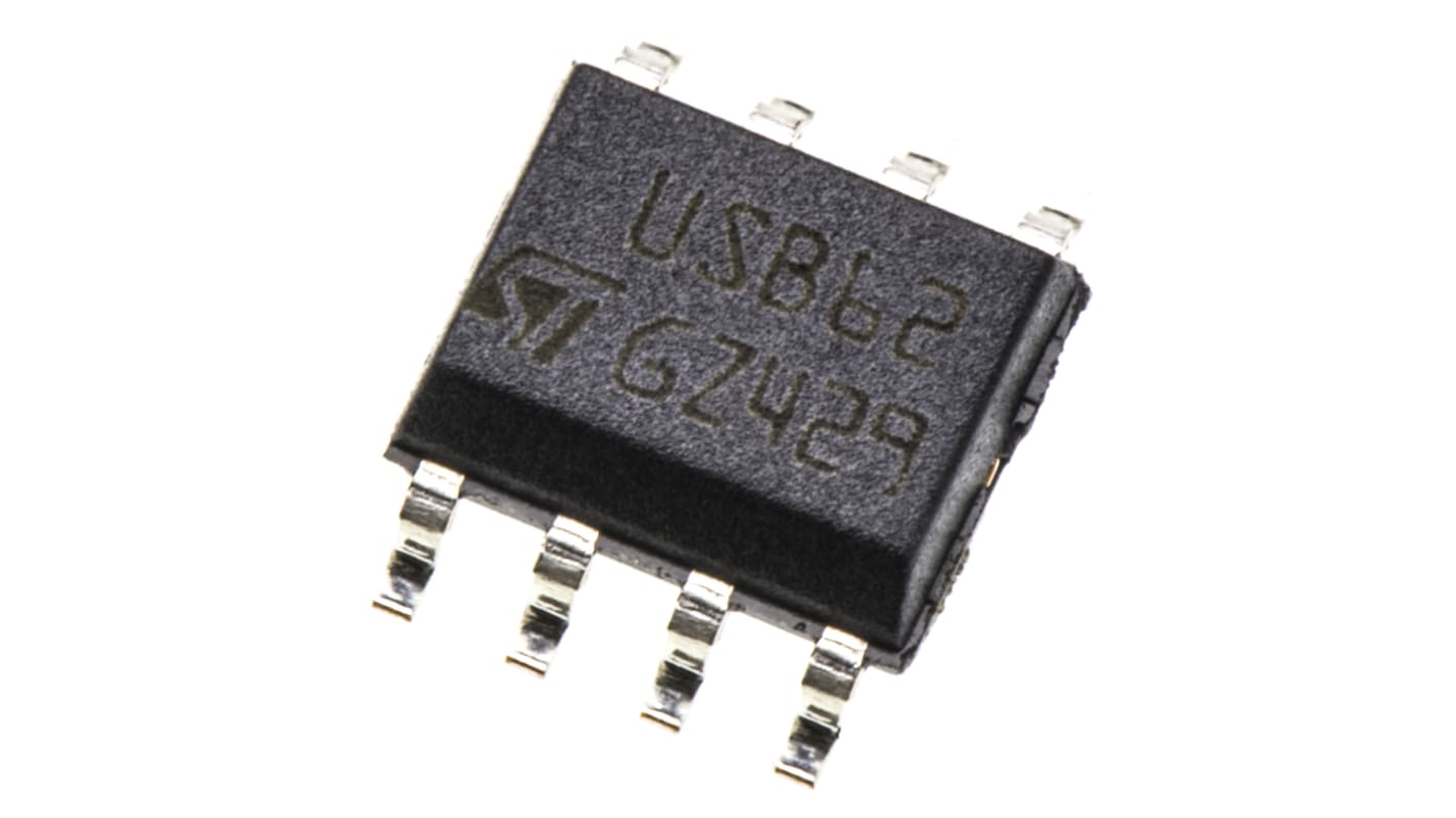 STMicroelectronics USB6B1RL, Dual-Element Bi-Directional TVS Diode Array, 500W, 8-Pin SOIC
