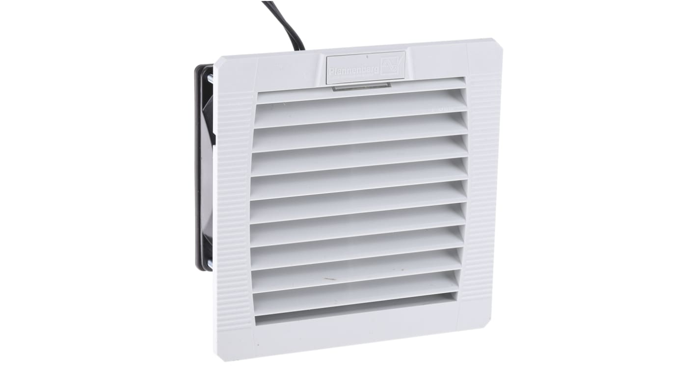 Ventilatore con filtro Pfannenberg 109 x 109mm, 230 V ac, 12m³/h, rumorosità 33dB