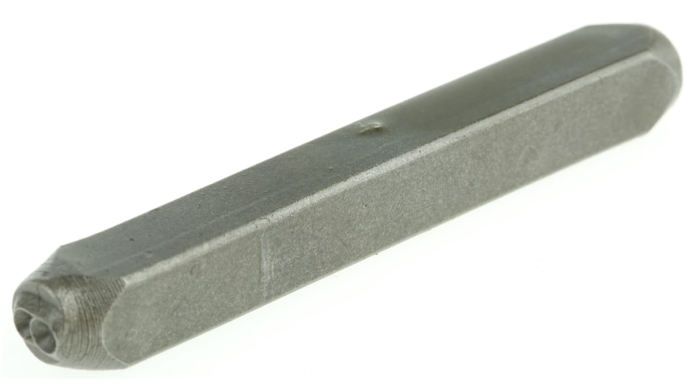 RS PRO Gravírozó lyukasztó készlet 5mm x 9 db, (0–8)