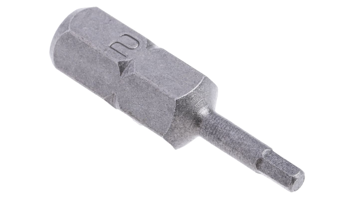 RS PRO Hexagon Screwdriver Bit, Hex 2 Tip