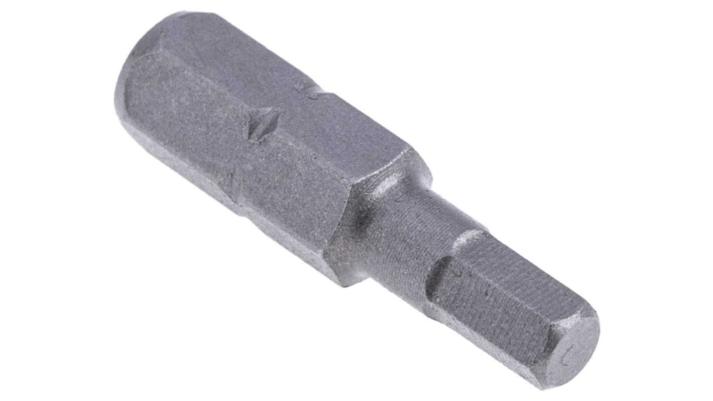 RS PRO Hexagon Screwdriver Bit, Hex 4 Tip