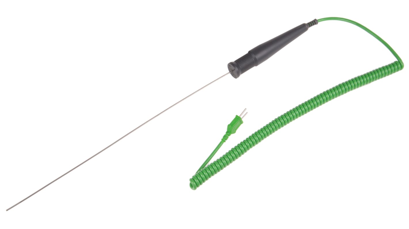 RS PRO K General Temperature Probe, 300mm Length, 1.5mm Diameter, +1100