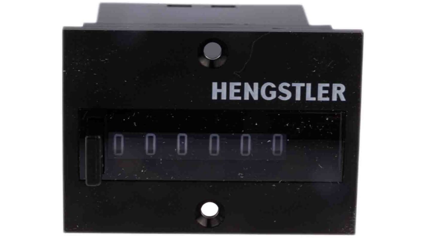 Hengstler カウンタ 25Hz 6 パネル取り付け 864シリーズ 0 864 165