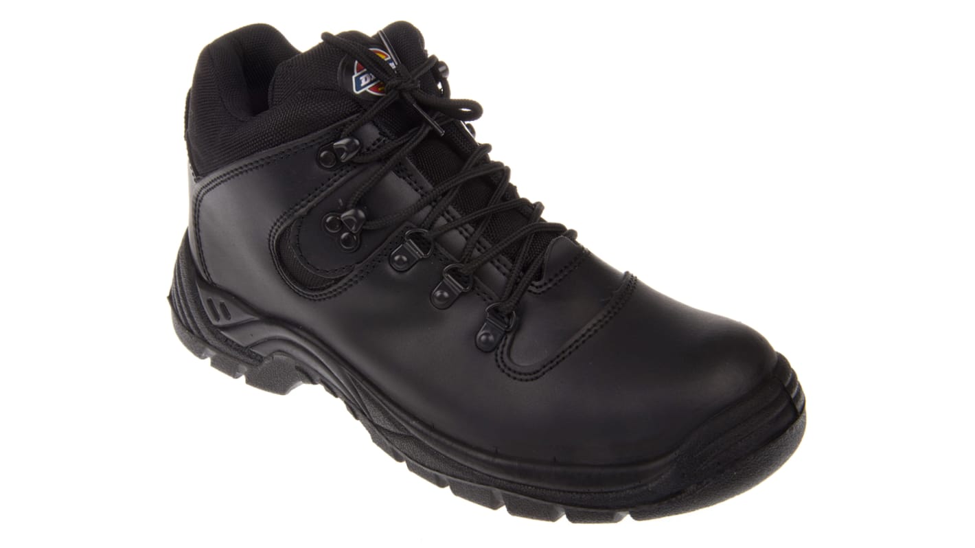 Botas de seguridad Dickies, serie Fury de color Negro, talla 43, SBP SRA