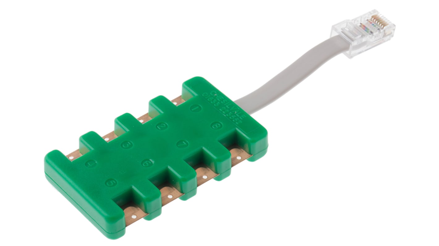 Conector macho de prueba de desconexión de cable RJ45 de 8 vías (50 mm) Tempo para usar con Circuito de acceso