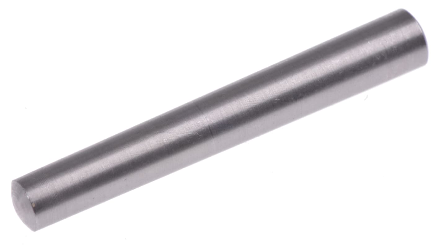 5mm Diameter Plain Steel Taper Dowel Pin 40mm Long RS