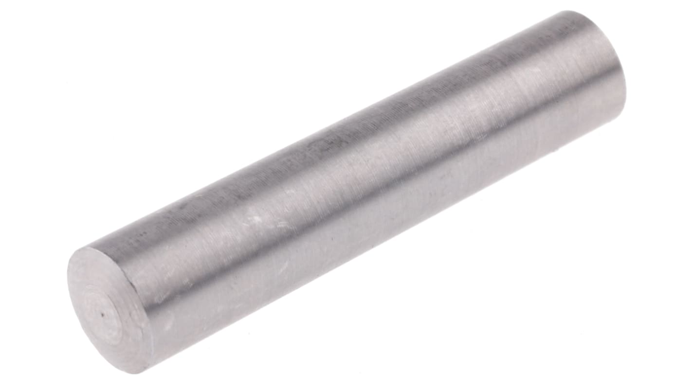 6mm Diameter Plain Steel Taper Dowel Pin 30mm Long