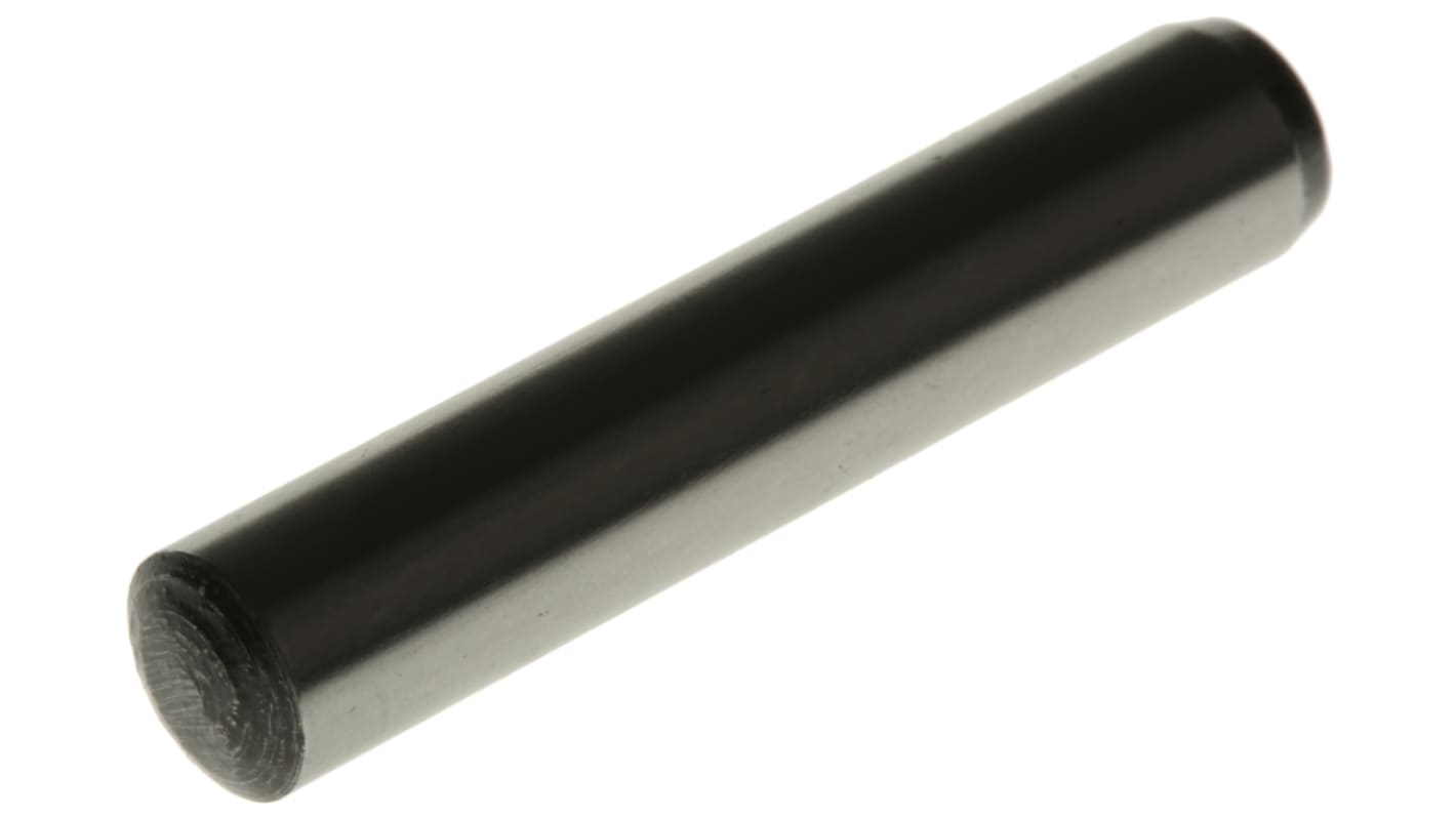 RS PRO Zylinderstift Passfeder, Typ Parallel, Ø 6mm, L. 32mm Stahl Glatt