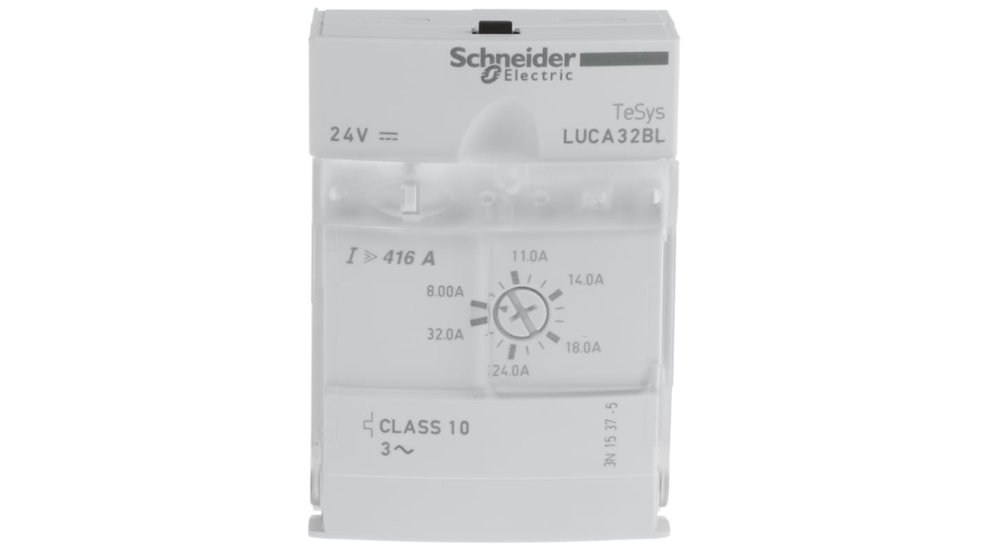 Schneider Electric DOL-indító, 18.5 kW, Manuális, 220 mA, 3 fázis