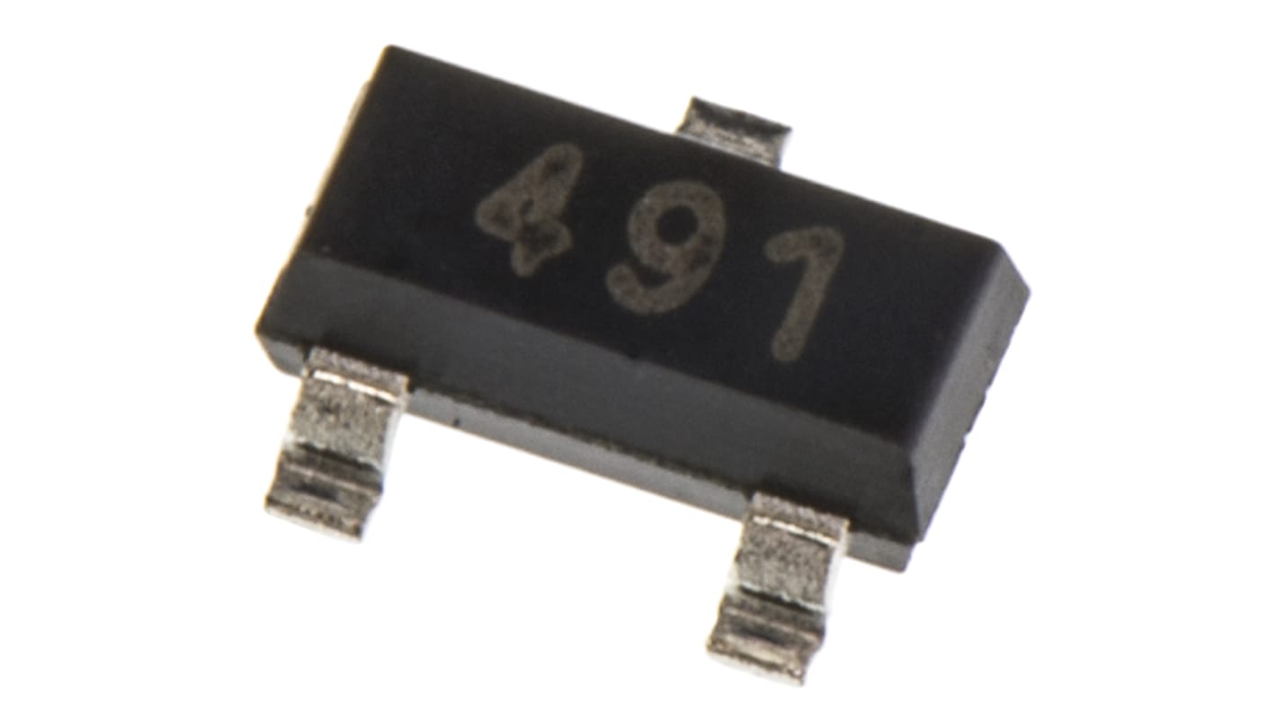 Diodes Inc FMMT491TA NPN Transistor, 1 A, 60 V, 3-Pin SOT-23