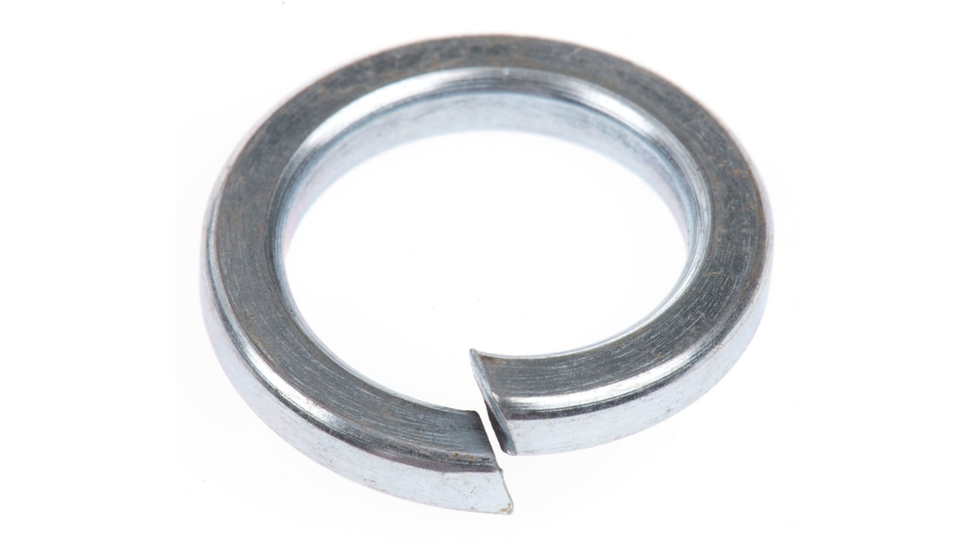 ZnPt steel 1 coil spring washer,M16 RS