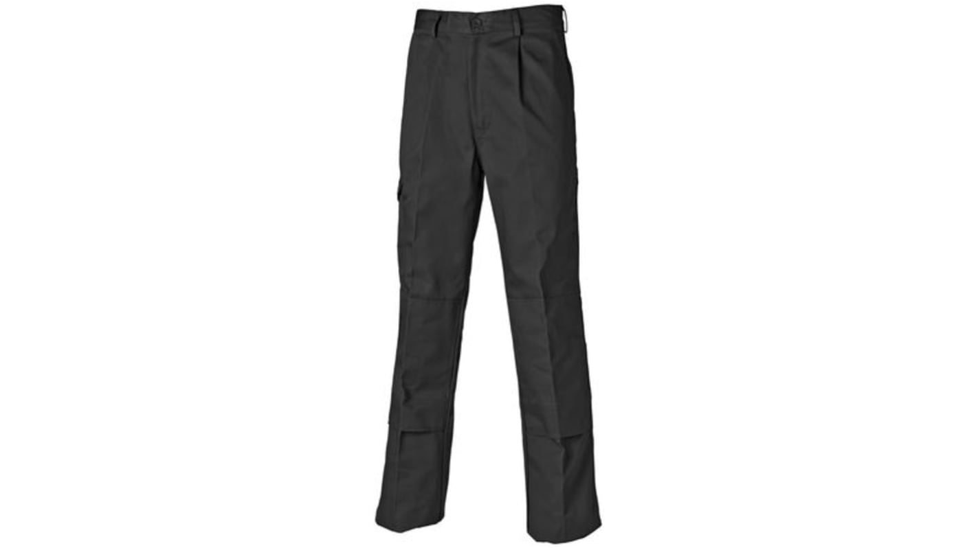 Dickies Super Work Black Men's Cotton, Polyester Work Trousers 36in