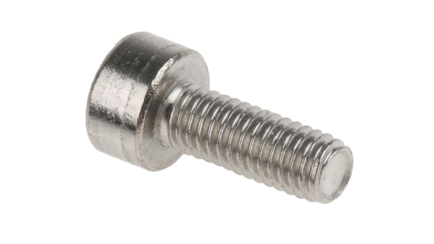 RS PRO M3 x 8mm Hex Socket Cap Screw Stainless Steel