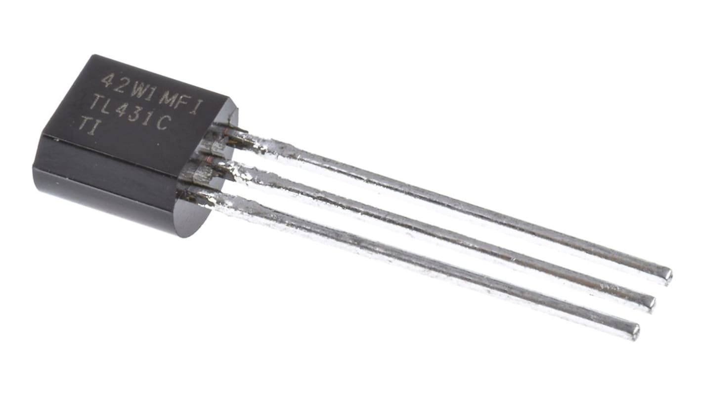 Texas Instruments Adjustable Shunt Voltage Reference 2.5 - 36V ±2.0 % 3-Pin TO-92, TL431CLP