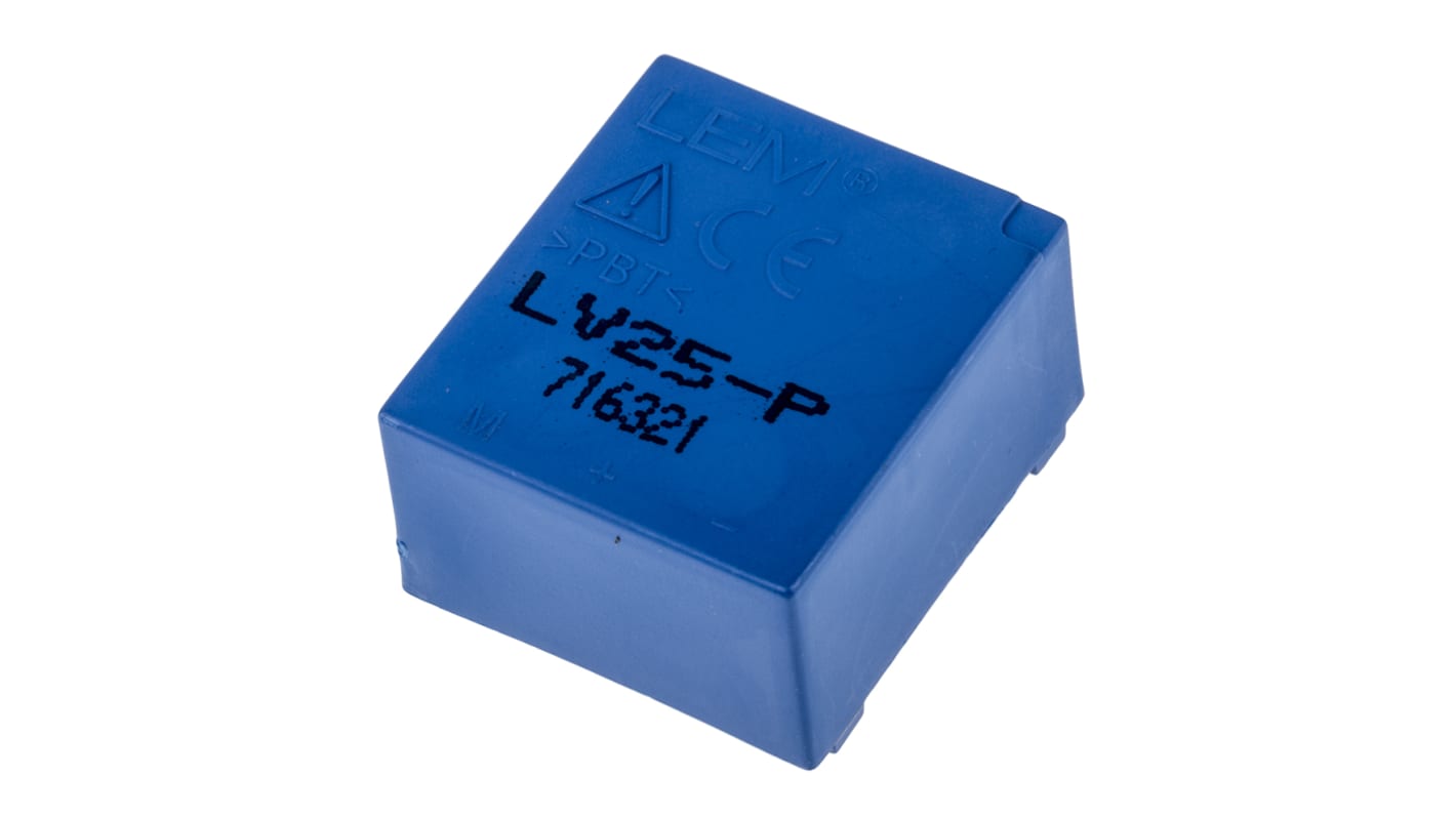 LEM LV Series Current Transformer, 14A Input, 14:1, 25 mA Output, 12 → 15 V