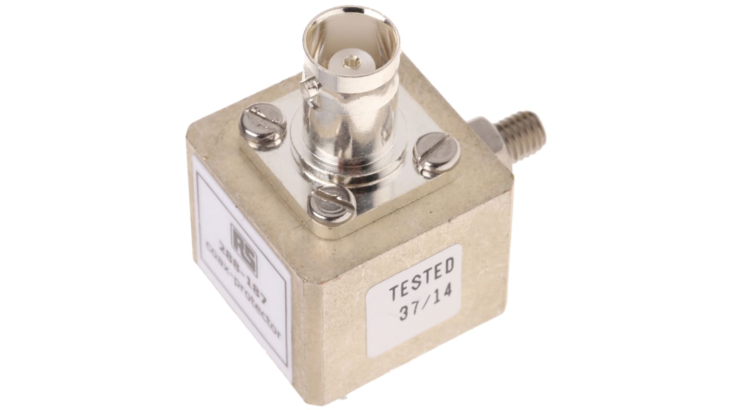 RS PRO Coaxial Surge Protection 90 V Maximum Voltage Rating 10kA Maximum Surge Current Coaxial Line Arrester