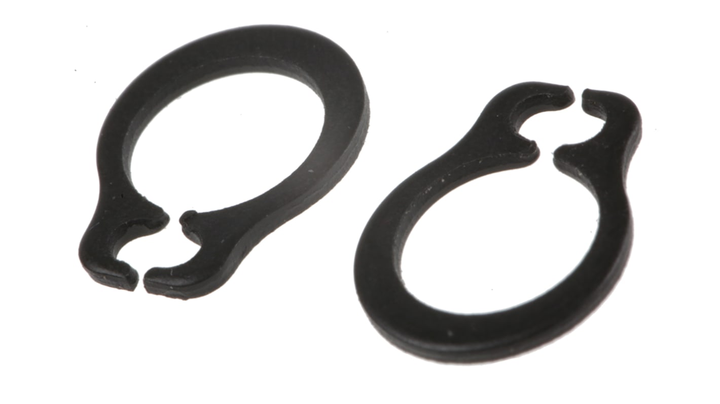 RS PRO Steel External Circlip, 6mm Shaft Diameter, 5.7mm Groove Diameter