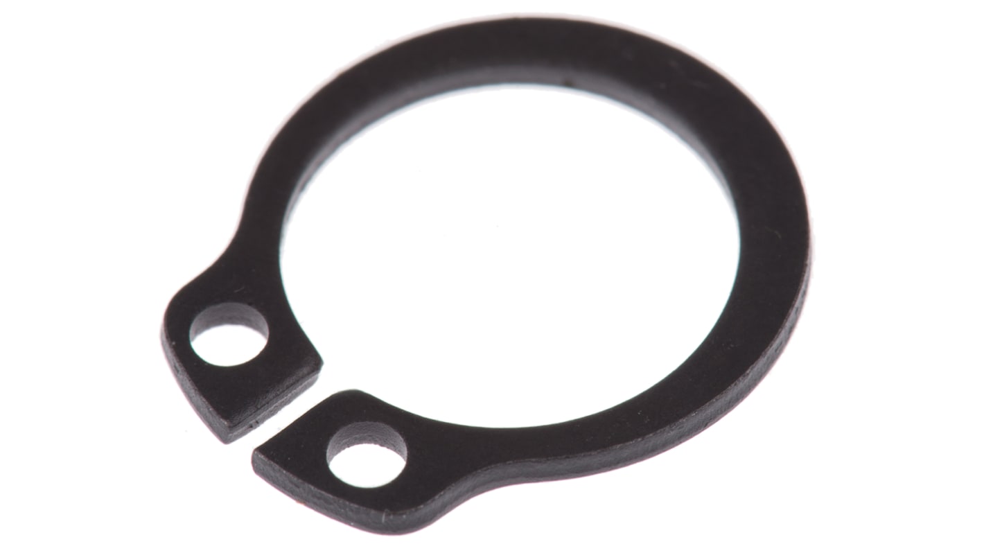 RS PRO Steel External Circlip, 12mm Shaft Diameter, 11.5mm Groove Diameter