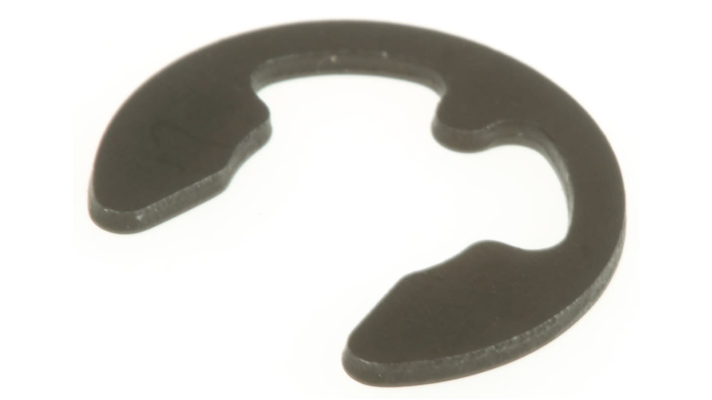 RS PRO Steel E Type Circlip, 7mm Shaft Diameter