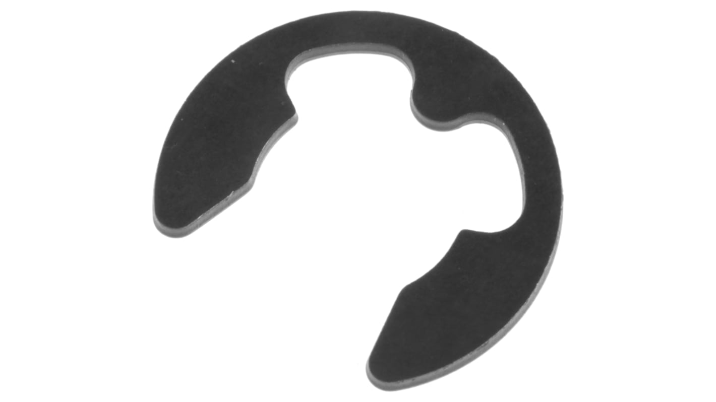 RS PRO Sicherungsringe E-Ring für Wellen-Ø 12mm 1.3mm 22.65mm Stahl