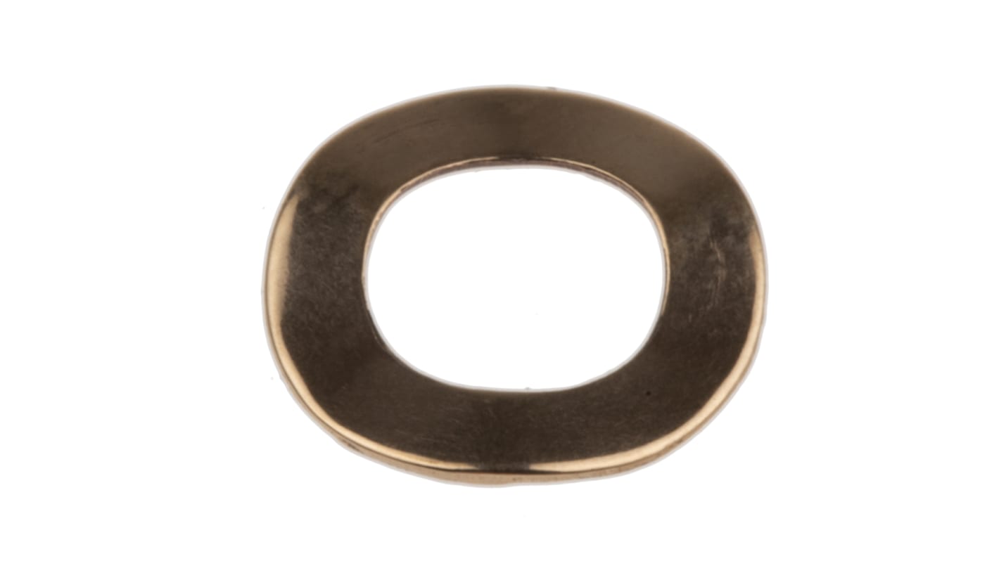 Copper Crinkle Locking & AntiVibration Washer, M5, BS 4463 RS