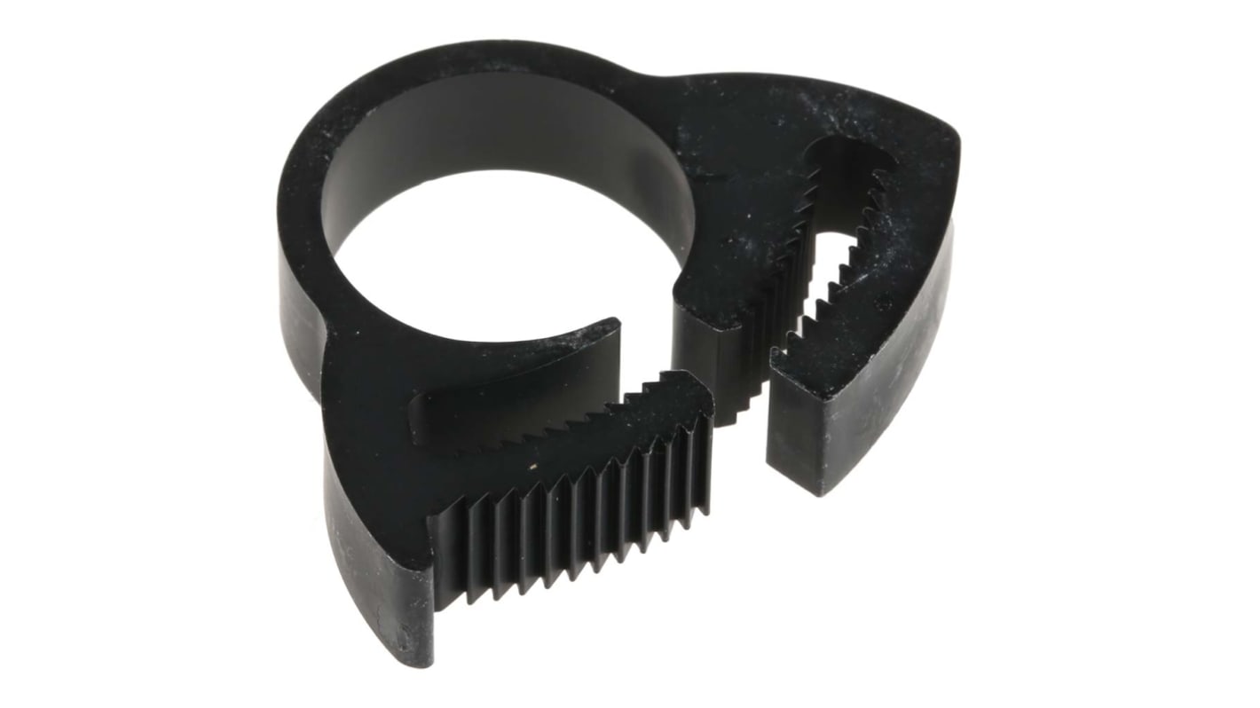 RS PRO Nylon Snap Grip Hose Clamp, 7.2mm Band Width, 13.1 → 15.7mm ID RS