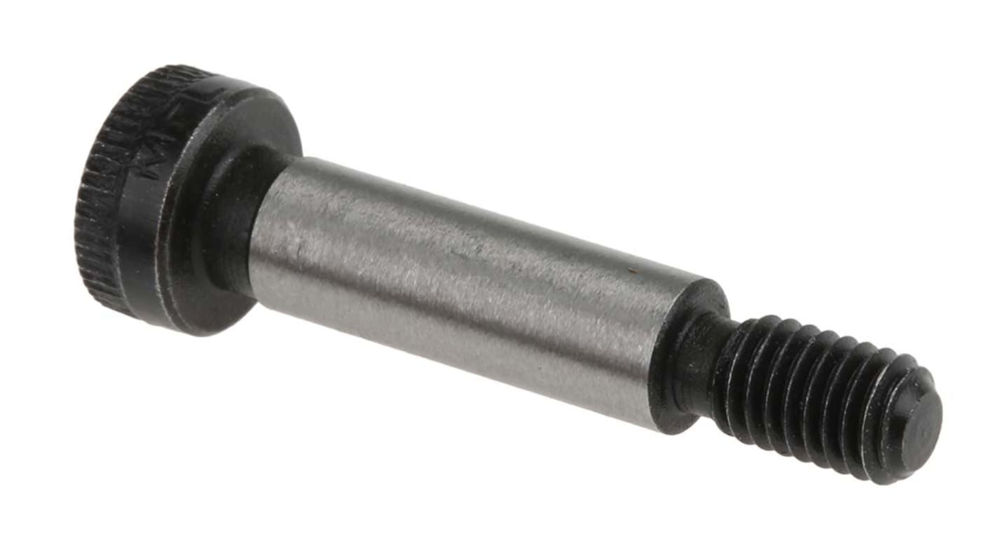 RS PRO Metrisch Passschraube 0.8mm-Steigung M5 9.5mm Schaft ø 6mm