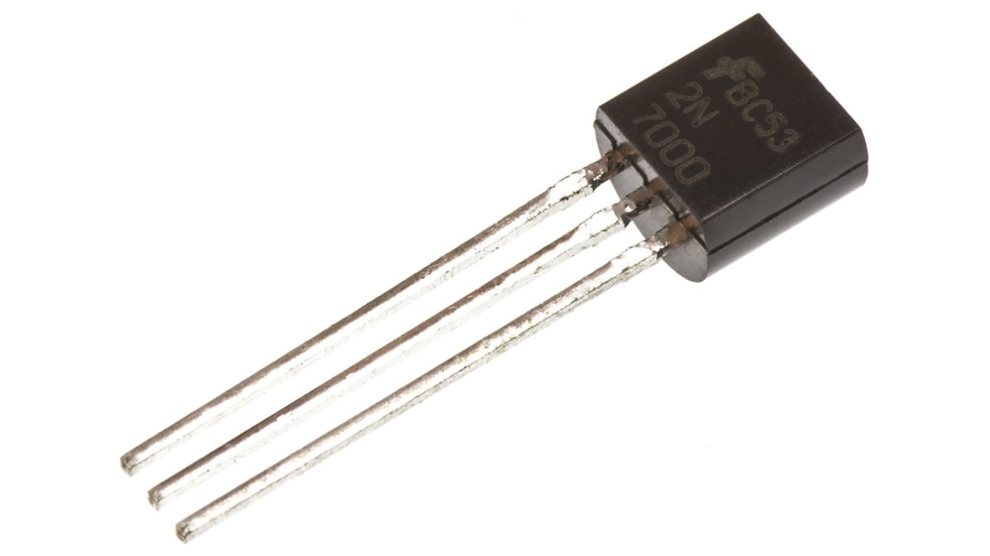 N-Channel MOSFET, 350 mA, 60 V, 3-Pin TO-92 Magnatec 2N7000