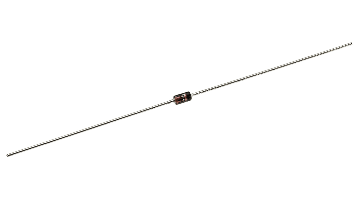 Nexperia THT Schottky Diode, 30V / 200mA, 2-Pin DO-34