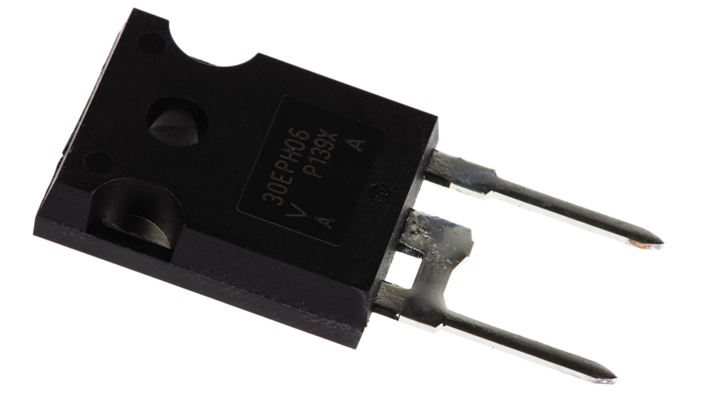 Vishay THT Diode, 600V / 30A, 2-Pin TO-247AC