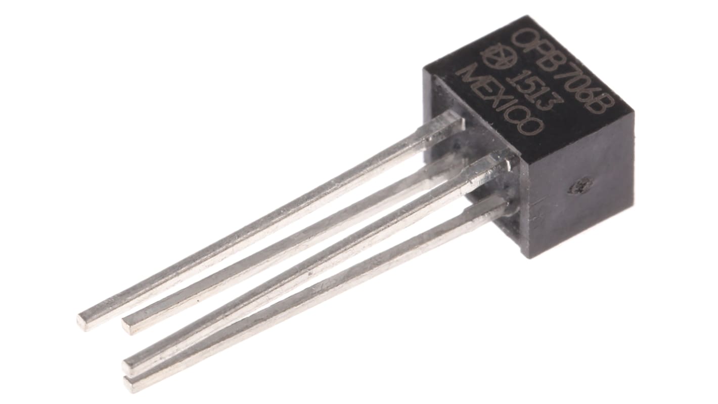 Optek Retroreflective Photoelectric Sensor, Block Sensor, 1.3 mm Detection Range