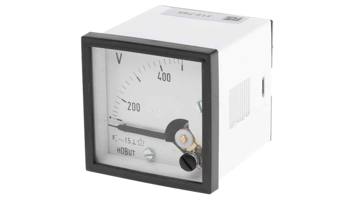 HOBUT Analogue Voltmeter AC, 45 x 45 mm