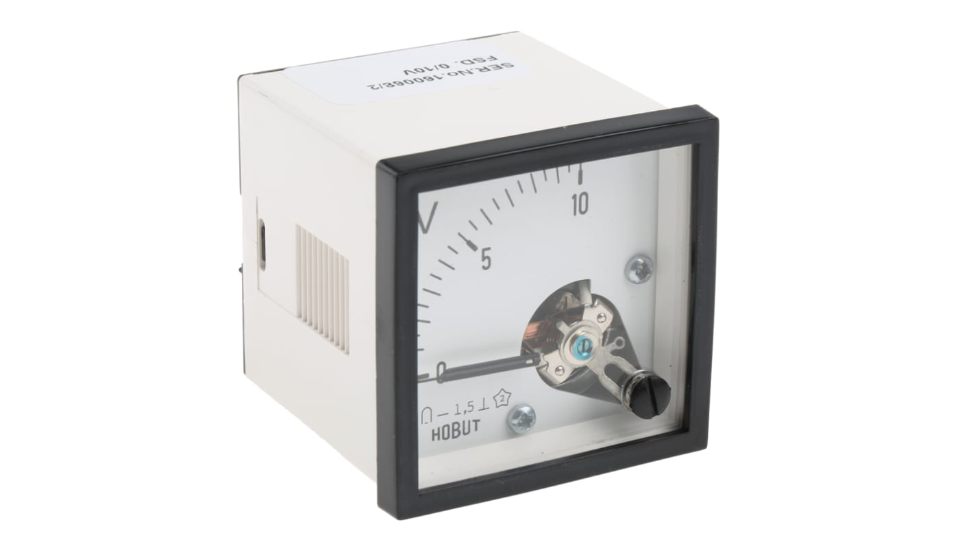 HOBUT Analoges Voltmeter DC