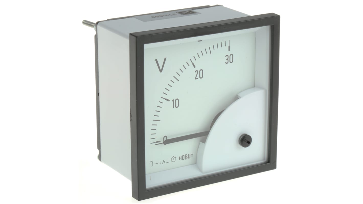 HOBUT Analoges Voltmeter DC