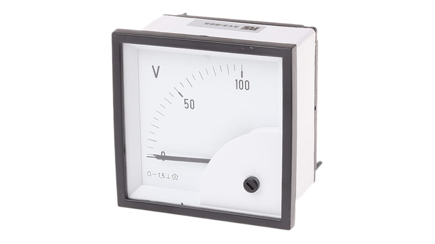 HOBUT Analogue Voltmeter DC, 68 x 68 mm