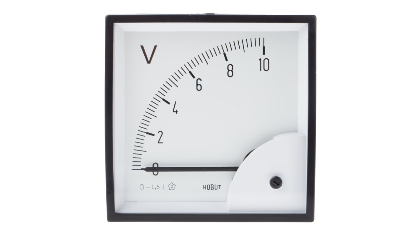 HOBUT Analoges Voltmeter DC