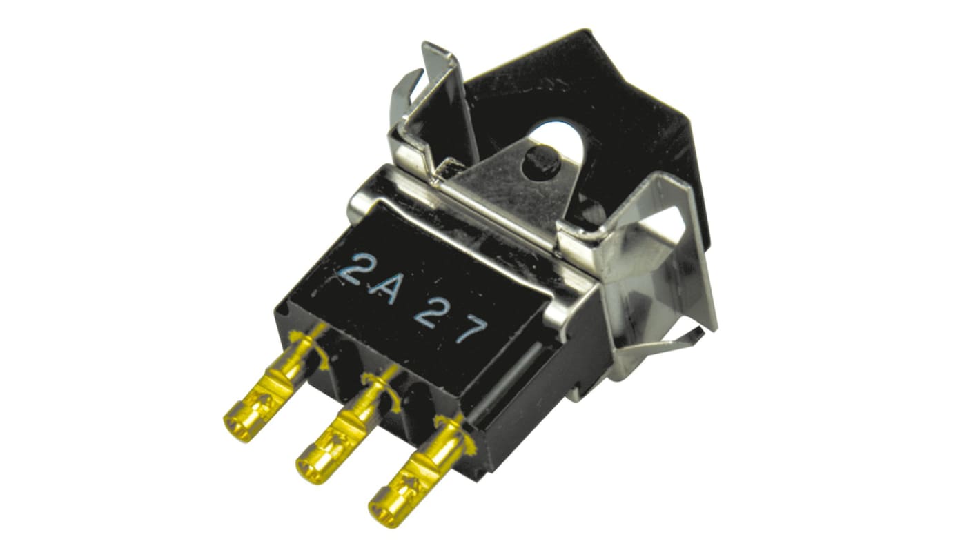 Interruptor de balancín, FLD29BLACK04, Contacto SPDT, Enclavamiento, 6 A a 250 V ac