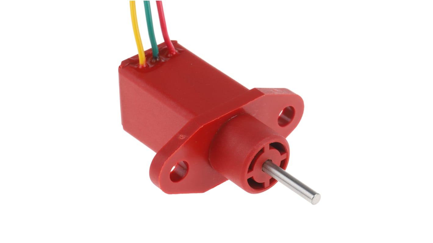 RS PRO 1 modul Ledende plast, Dreje Potentiometer, 3 mm aksel, Panelmontering, 5kΩ, ±20% Lineær Cirkulær