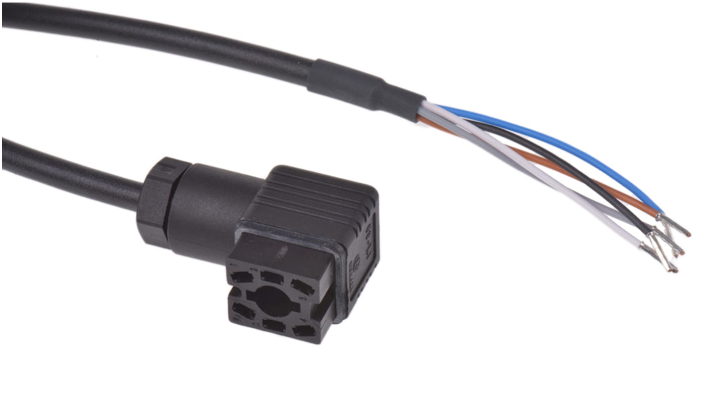 Sick Female 6 way Q6 to Unterminated Sensor Actuator Cable, 2m