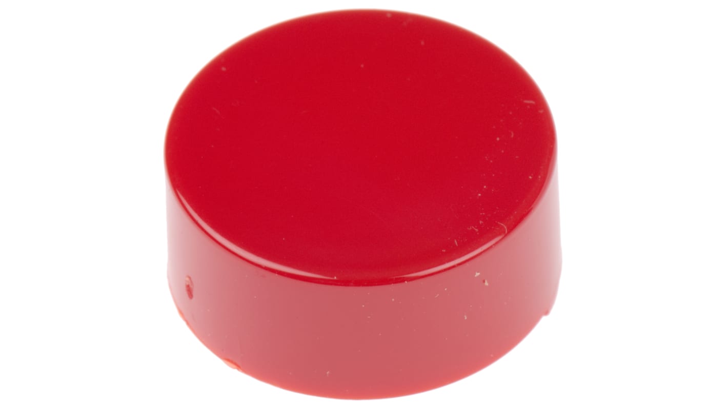 00570750 | Molveno Red Push Button Cap for Use with Push Button Switch | RS