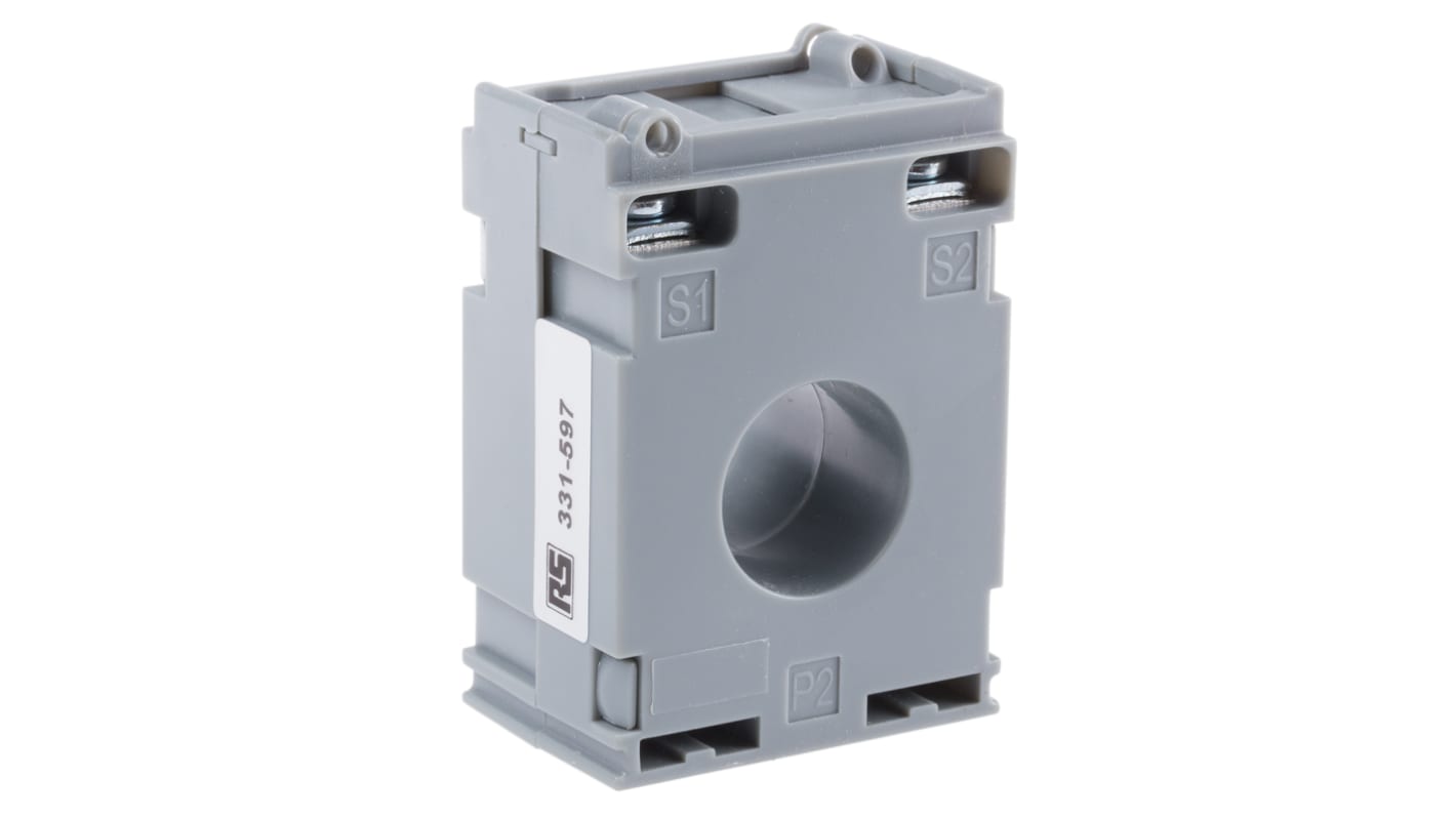 HOBUT 変流器 入力電流:40A 40:5 DIN Rail Mounted, CT132M40/5-1/3